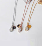 Custom personalized bridesmaid necklace earrings set, Bridesmaid jewelry, Bridesmaid earrings, Bridesmaid necklace, Bridal jewelry gift