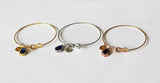 Navy bridal bracelet earrings set, Blue bridesmaid necklace earrings, Navy bridesmaid earrings, infinity bracelet bracelet, Bridesmaid gift