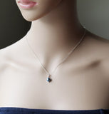 Fresh water peacock pearl pendant necklace bridal necklace bridesmaid necklace wedding jewelry peacock black pearl necklace wedding necklace
