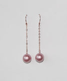 Large pearl drop earrings- Bridesmaid pearl earrings- 14K Gold filled earrings- Large earrings- bridesmaid earrings -Bridesmaid gift