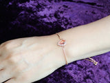 Pink Morganite bridesmaid earrings Bridesmaid gift Bridesmaid necklace Bridesmaid bracelet earrings set Vintage Rose Morganite wedding gift