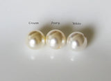 Bridesmaid gift -Rose Gold pearl necklace- Pearl pendant necklace- Bridesmaid necklace- Bridal party jewelry- Wedding necklace- Adjustable