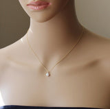 6mm Orange fire Opal necklace Fire opal pedant necklace Gold filled rope chain opal necklace Bridesmaid necklace Birthday Christmas gifts