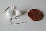 14K Gold filled Aqua opal drop earrings Fire Opal earrings Aqua blue opal Opal jewelry Bridesmaids earrings October birthstone Birthday gift
