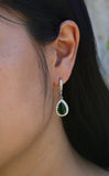 Emerald Green Wedding Necklace Earrings Bracelet Green Bridesmaids jewelry set Emerald bracelet earrings May birthstone Bridal party jewelry