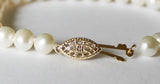 Genuine fresh water pearl necklace- 14K gold filled Real pearl necklace- bridal necklace- bridesmaid pearl necklace gifts- Bridal jewelry