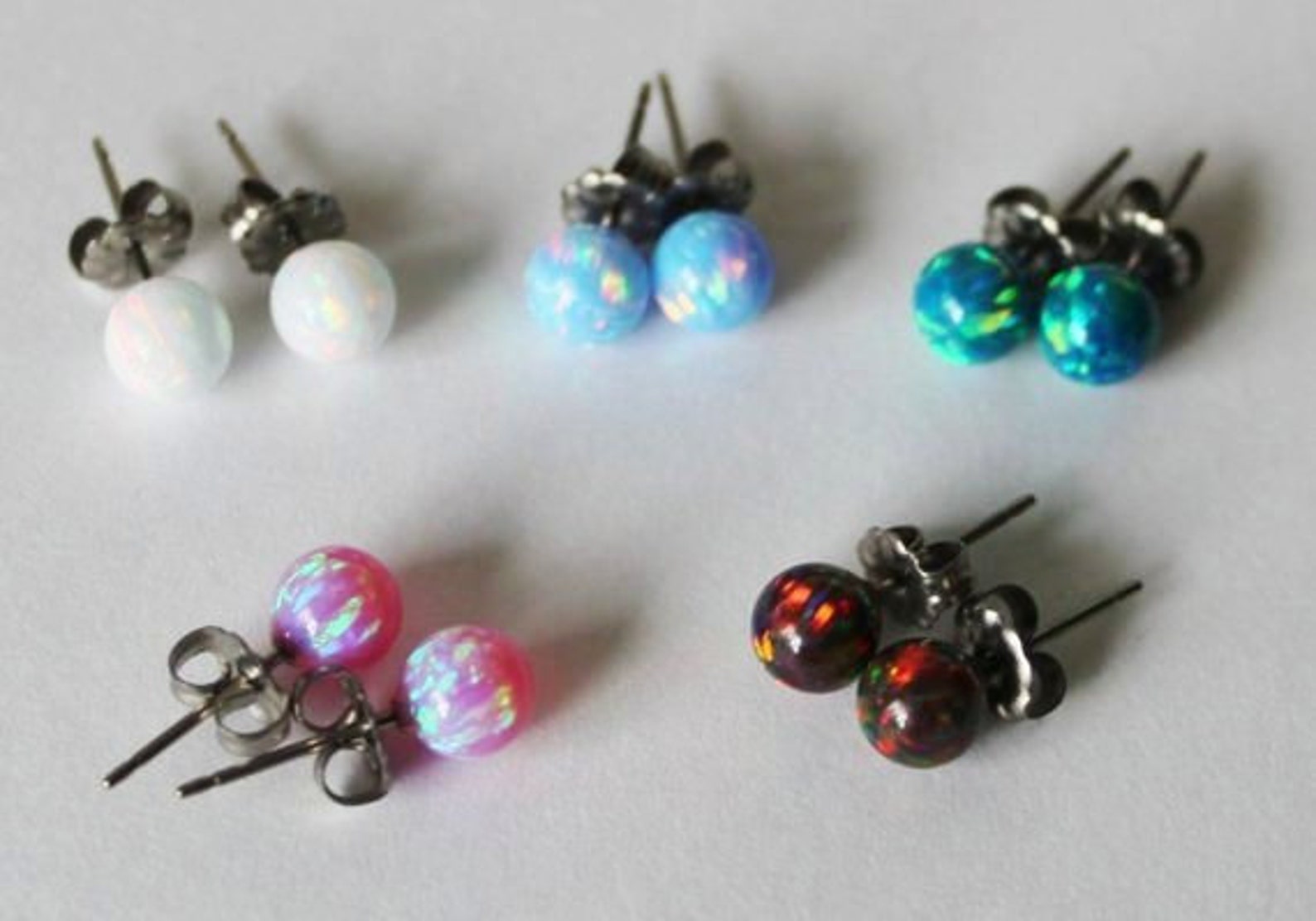 Niobium Earrings Studs 2025